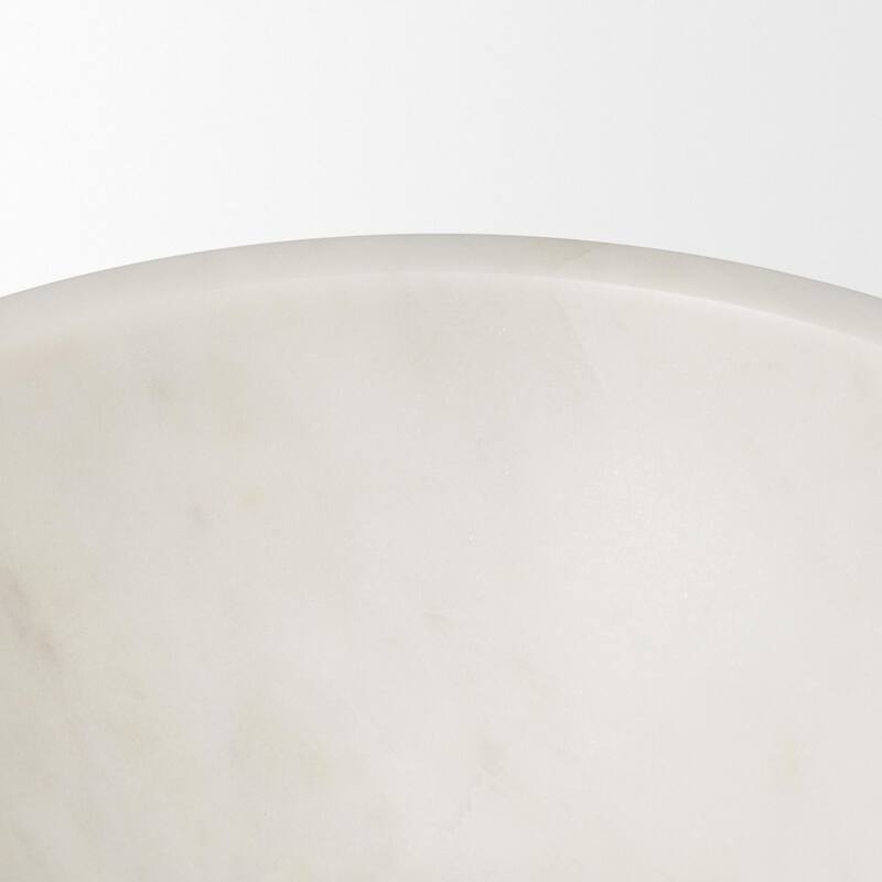 Katora Premium White Marble Bowl - 9.5L x 9.5W x 4.0H