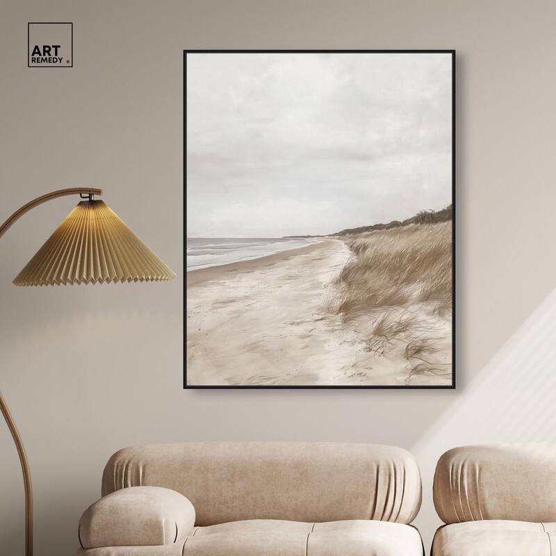 Coastal Calm Canvas by Art Remedy