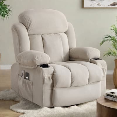 Power Lift Recliner Chair with Massage and Heat for , Electric Lift Sofa with Remote Control, USB Port
