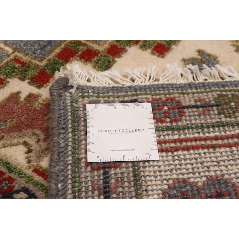 ECARPETGALLERY Hand-knotted Serapi Heritage Dark Grey Wool Rug - 8'0 x 9'10