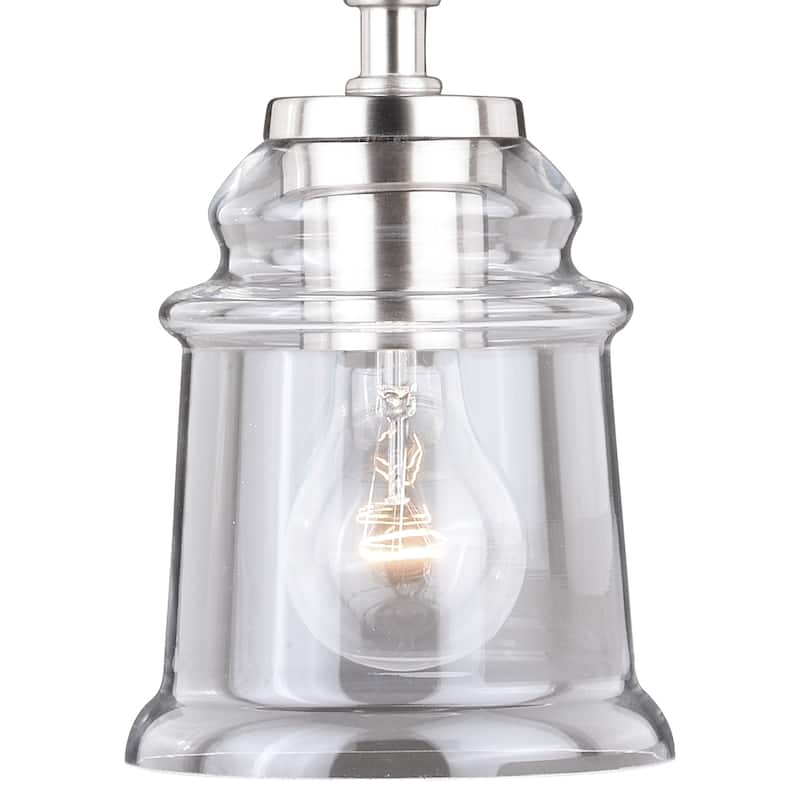 Vaxcel Lighting Toledo Single Light 5" Wide Crystal Pendant
