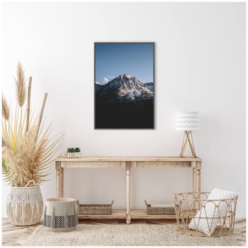 Kate and Laurel Sylvie Yosemite Mountain Landscape Framed Canvas by Patricia Hasz of Patricia Rae Photography