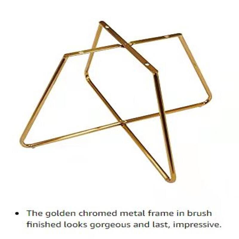 Velvet Chair Set of 2, Golden Metal Legs Mid-Century Living