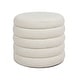preview thumbnail 7 of 7, Jennifer Taylor Home Fuji 19" Upholstered Tufted Round Storage Ottoman