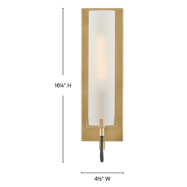 Hinkley Lighting 37850-WH Ryden 16" Tall Wall Sconce