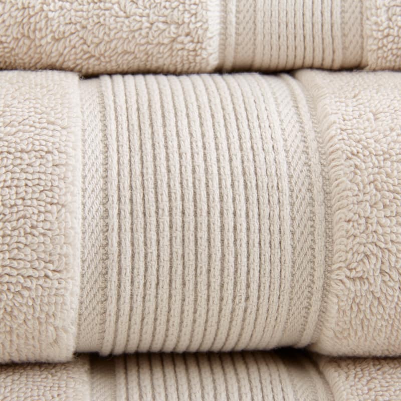 Madison Park Signature Cotton 8-piece Antimicrobial Towel Set