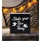 preview thumbnail 3 of 2, Shake Your Boo Thang Ghost Block Halloween Shelf Sitter Centerpiece