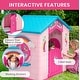 preview thumbnail 7 of 6, Rainbow Unicorn Playhouse - N/A