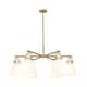 Option Brushed Brass / White