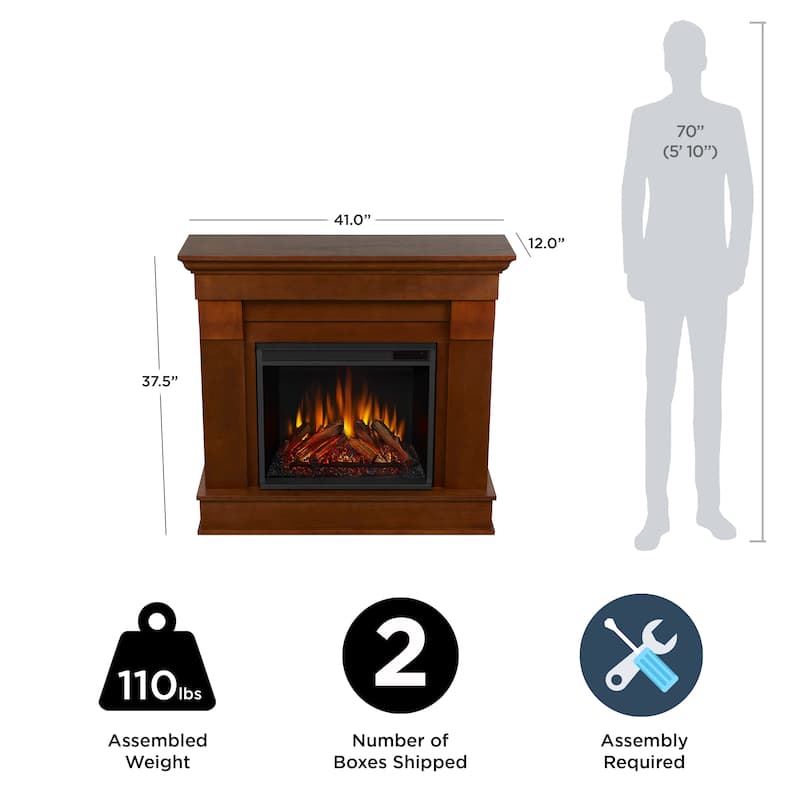 Chateau 41" Electric Fireplace by Real Flame