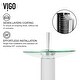 preview thumbnail 9 of 7, VIGO Waterfall 12" H Single Handle Single Hole Bathroom Vessel Faucet