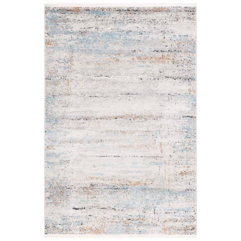 SAFAVIEH Shivan Toshie Modern & Contemporary Rug - 4' x 6' - Ivory/Gold