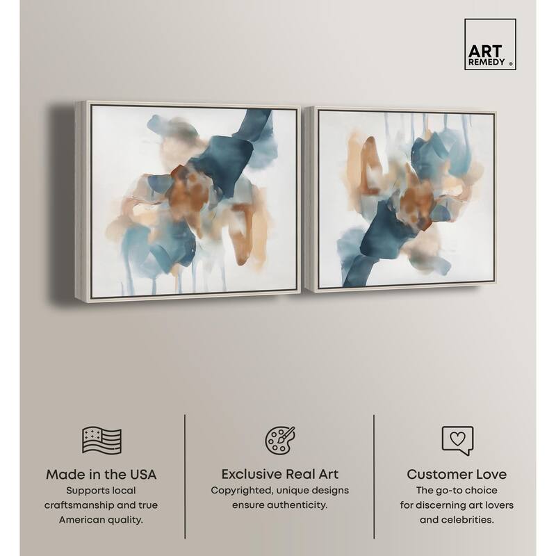 Pretty Spring Time Books Glam Canvas by Art Remedy