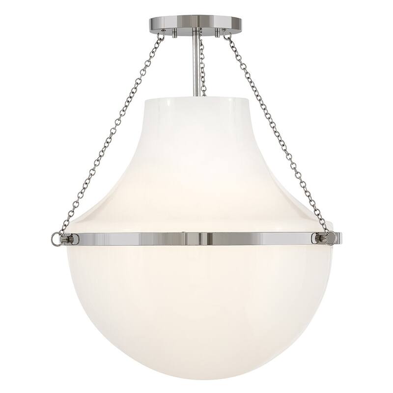 Hinkley Lighting 46893 Collins 20" Wide Semi-Flush Ceiling Fixture