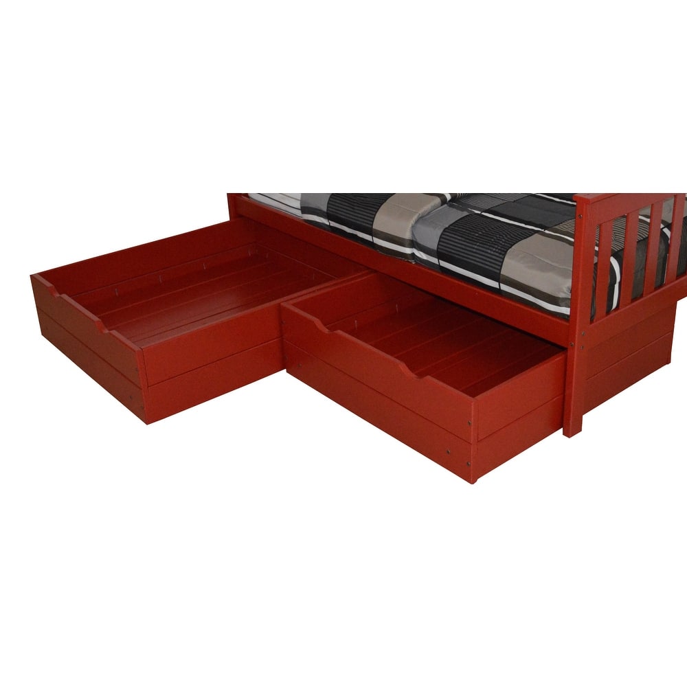 Pine 2 Piece Twin Drawers