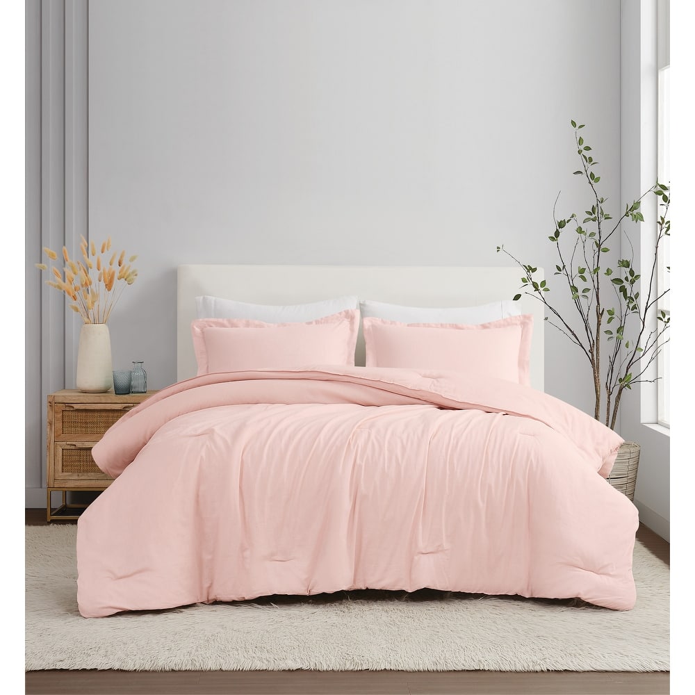 Brooklyn Loom Flax Linen Comforter Set