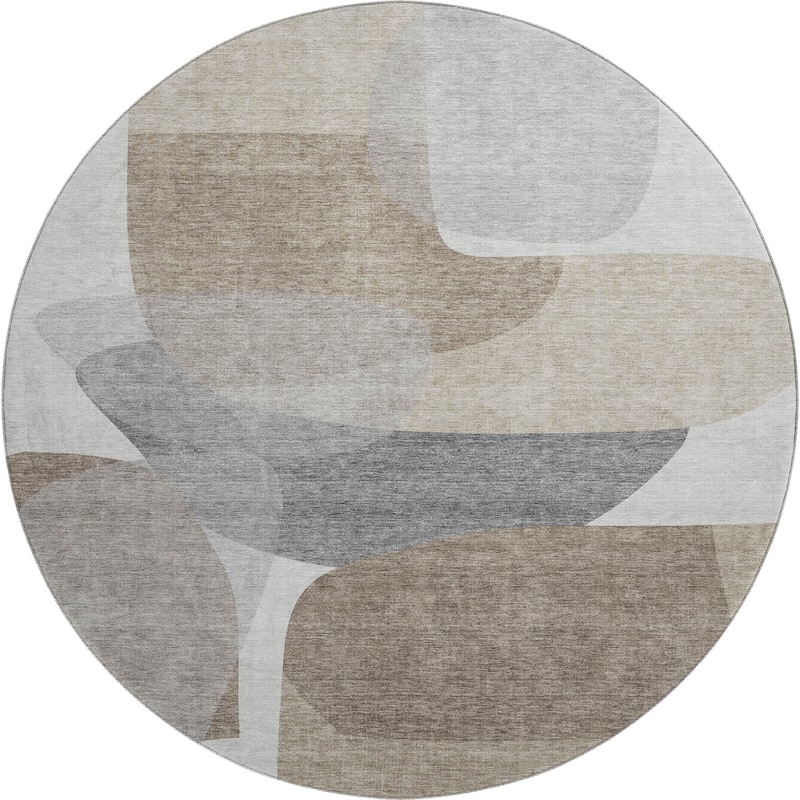 Premium Washable Super Soft Contemproary Retro Mayfield Rug