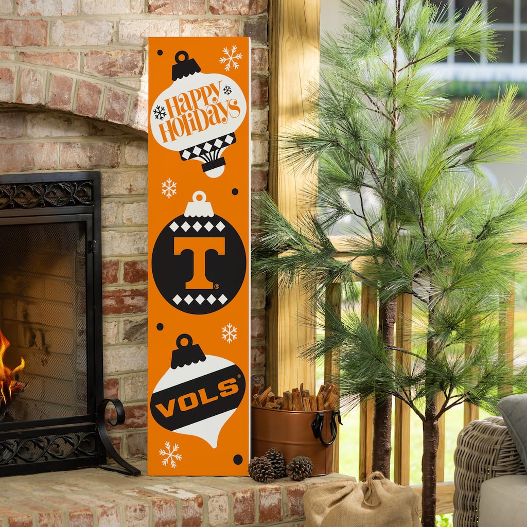 47" Double Sided Seasonal Porch Leaner, University of Tennessee - 47" x 11.25"