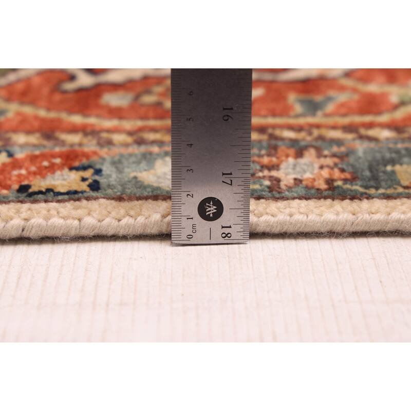 ECARPETGALLERY Hand-knotted Jules Sultane Ivory Wool Rug - 7'11 x 9'11