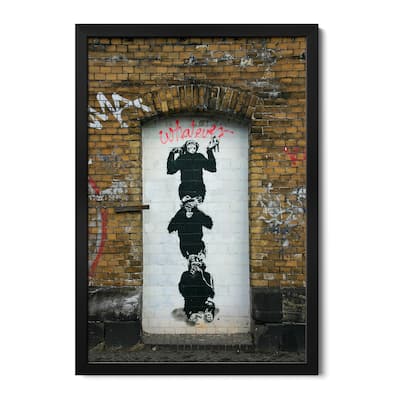 Monkey Business Premium Framed Poster by Unknown Artist
