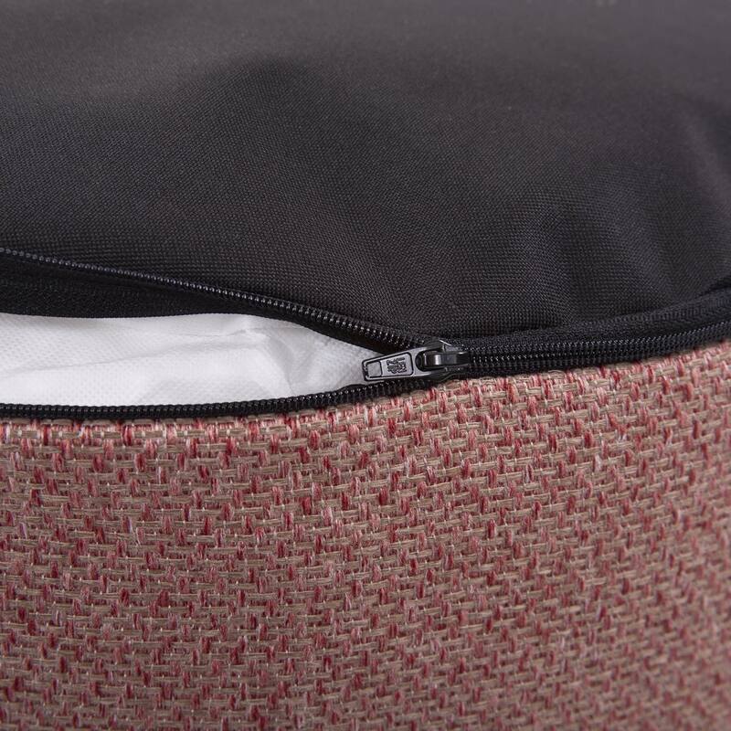 Allan Andrews 24 x 24 Pillow Panama Stone - Poly Insert