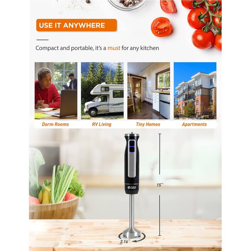 Hand Blender with Beaker