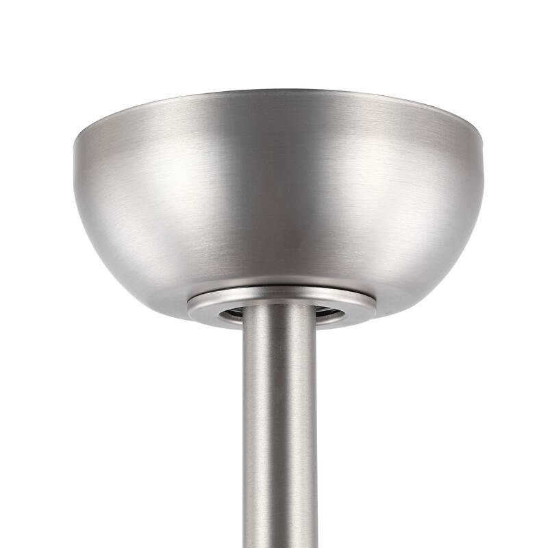 WINGBO 52'' DC Ceiling Fan without Lights, Matte Black with Remote - N/A
