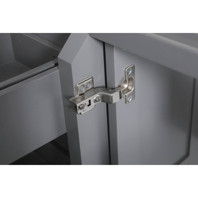 Monaco 60" Double Sink Vanity Base Only