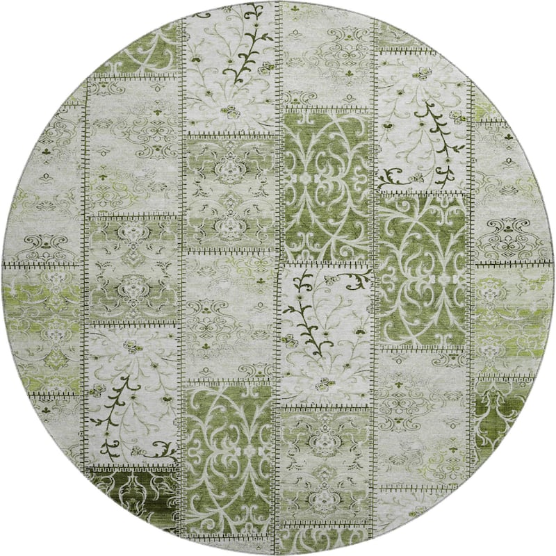 Premium Washable Super Soft Moroccan Boho Patchwork Mayfield Rug
