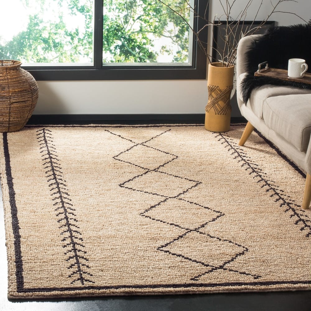 SAFAVIEH Handmade Bohemian Pesha Boho Jute Rug