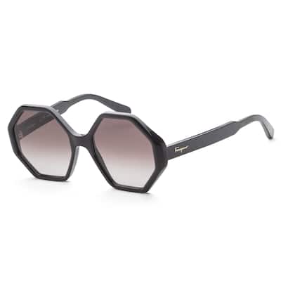 Ferragamo Women's Fashion 55mm Black Sunglasses SF1070S-001