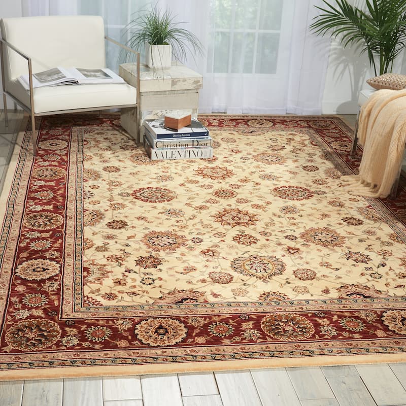 Nourison Hand-tufted Persian Floral Traditional Area Rug