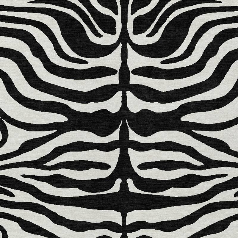 HomeRoots Animal Print Transitional Rectangle Outdoor Rug
