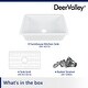 preview thumbnail 7 of 30, DeerValley Glen 32" x 19" Fireclay Rectangular Undermount Kitchen Sink