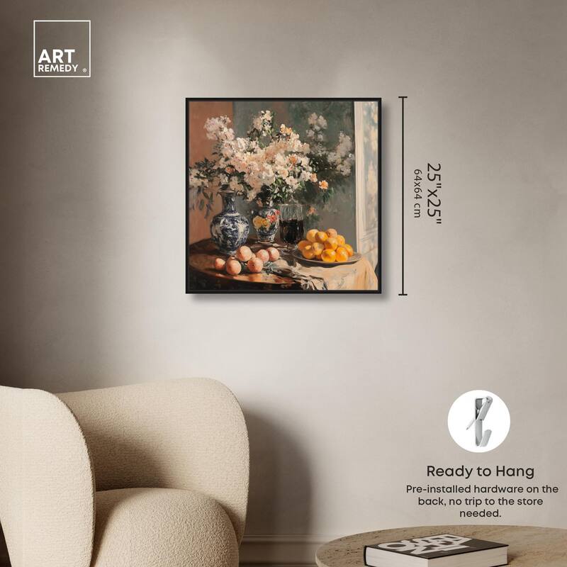 Afternoon Still Life Canvas by Art Remedy