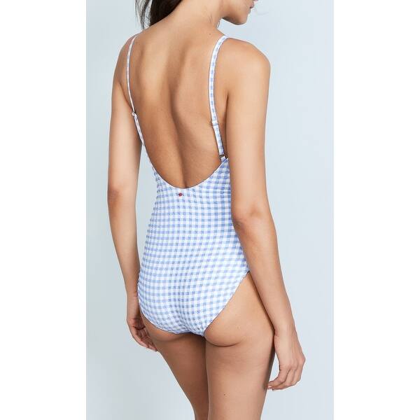 Shop Red Carter Blue Womens Size Large L Gingham One Piece
