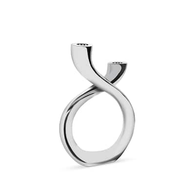 Nambe Tango Candle Holder