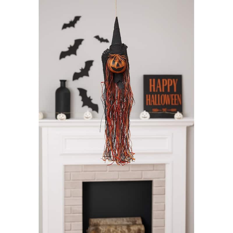 Hanging Witch Head