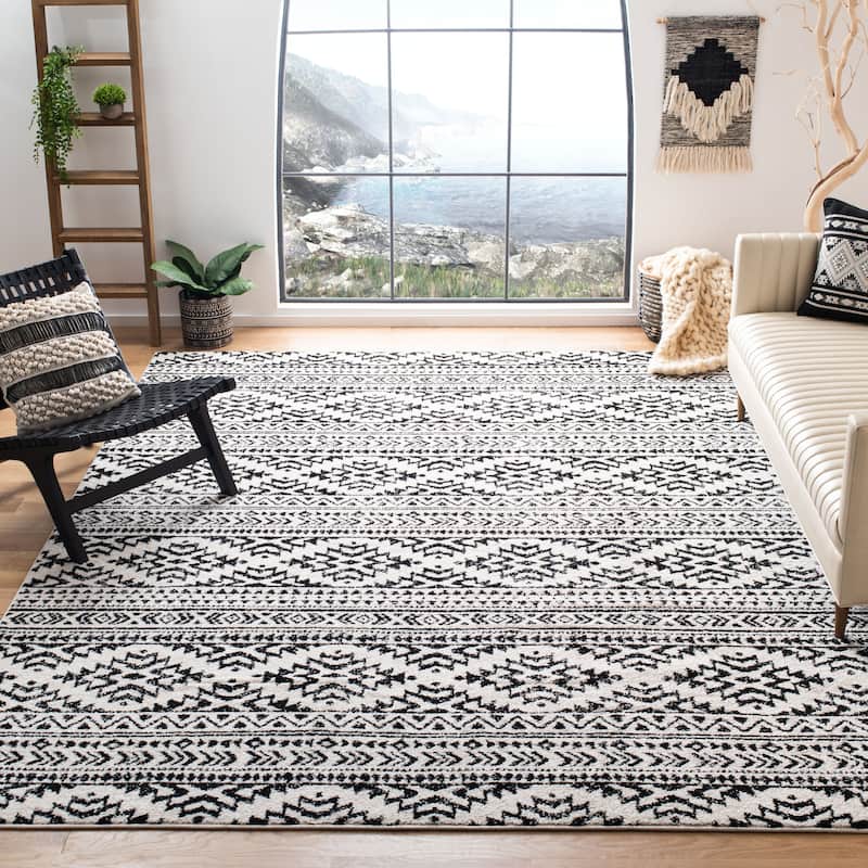 SAFAVIEH Tulum Bora Moroccan Boho Chic Area Rug