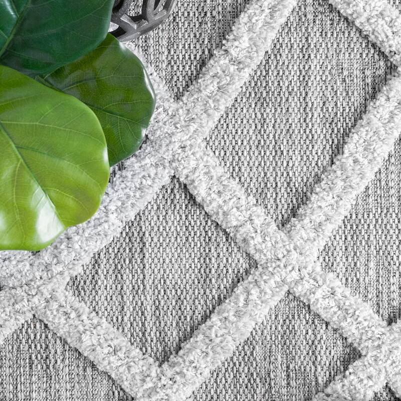 Nuloom Midwest Raised Fishnet Trellis Area Rug