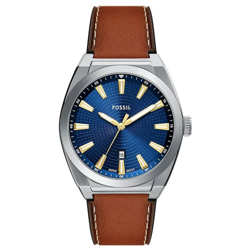 Fossil Men's Everett Blue Dial Watch - FS6115 - 6 (36)