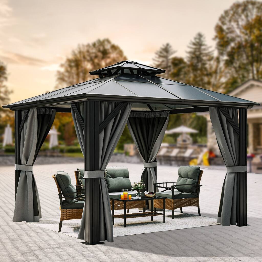 Outdoor Aluminum Canopy Gazebo