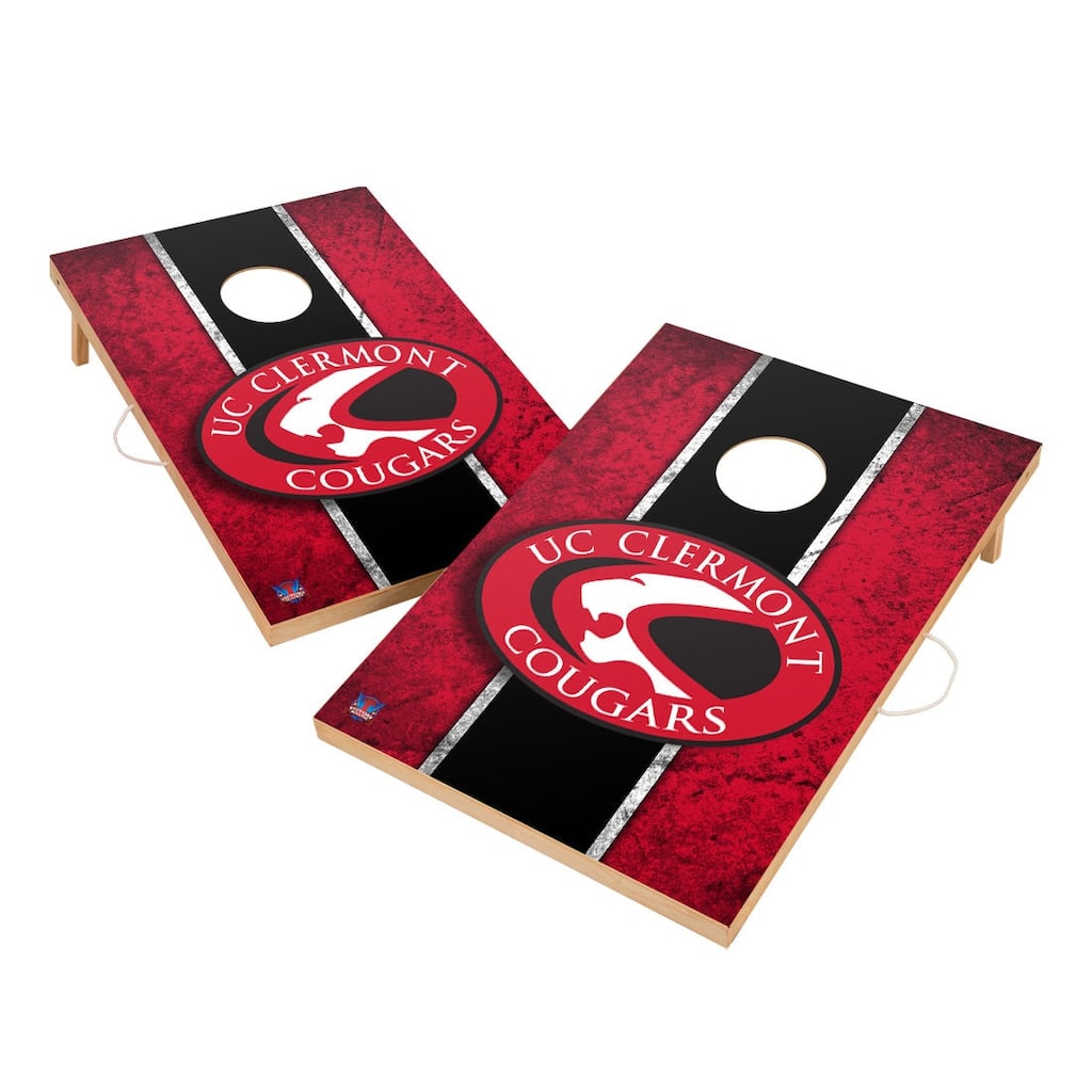 Vintage Cincinnati Clermont College Cougars Regulation 2x4 Cornhole Set