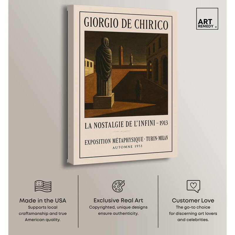 Nostalgia of the Infinite Canvas by Art Remedy, Gallery Wrapped