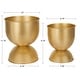 preview thumbnail 7 of 13, Kate and Laurel Volz Tabletop Planter Set - 2 Piece