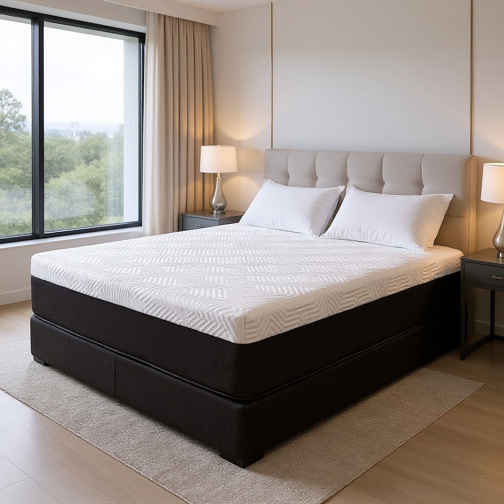 Hybrid Lux Memory Foam and Wrapped Coil Mattress