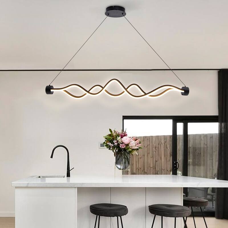 Modern Dimmable Creative LED Pendant Light - 44.5''