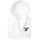 preview thumbnail 94 of 103, Sweet Kids 100% Polyester SUPER PLUSH Double Brushed Hooded Bathrobe with Black Script Monogram W - Large