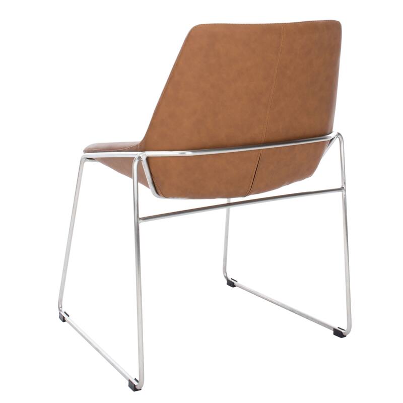 SAFAVIEH Oliva Mid Century Dining Chair (Set of 2) - 25" x 24" x 33.3" - 25" x 24" x 33.3" - 25Wx24Dx33H