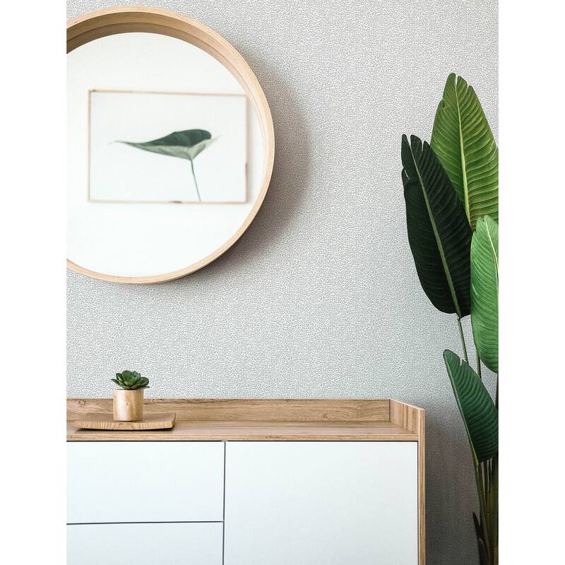 A-Street Prints Soul Grey Animal Print Wallpaper